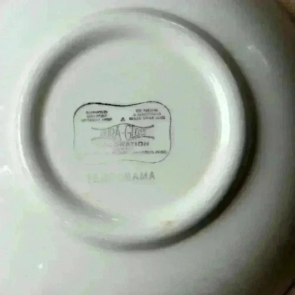 Temporama Atomic Canonsburg Pottery Company 9 Inch Serving Bowl MCM Vintage 60's - Picture 3 of 7